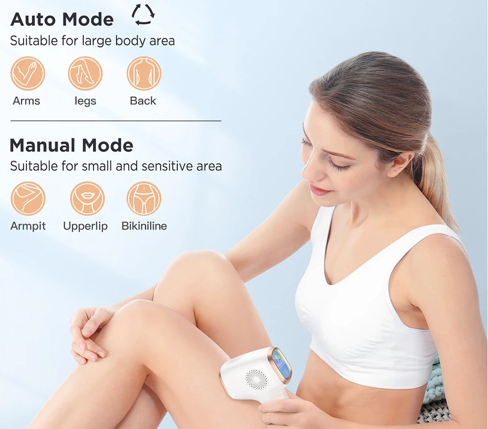 Nextor™ Épilateur IPL Premium – Peau lisse et douce à la maison