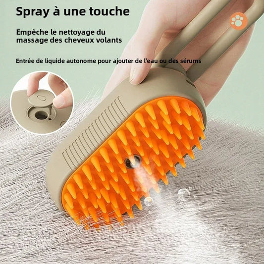 Brosse Magique Anti-Poils™ – Auto-Nettoyante pour Chiens & Chats