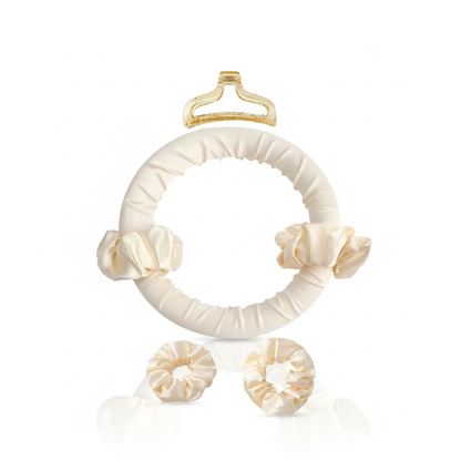 Heatless Curling Rod Headband No Heat Silk Curls Ribbon Hair Rollers Sleeping Soft Headband Lazy Hair Curlers Hair Styling Tools